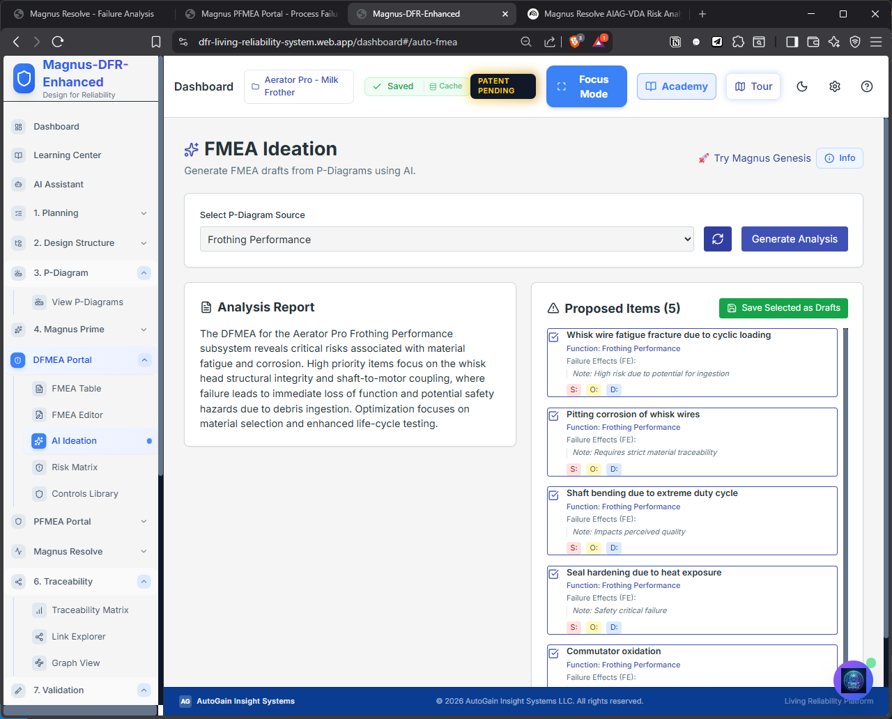 AI FMEA Ideation